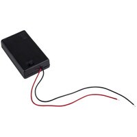 3 x AAA Battery Holder with Switch and 6" Leads